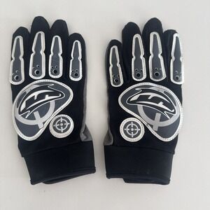 HK Army Paintball Gloves Black Logo Protective Design Size Medium